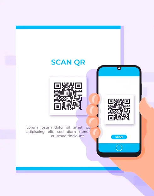 Background of the QR Code Generator project, a Python desktop application